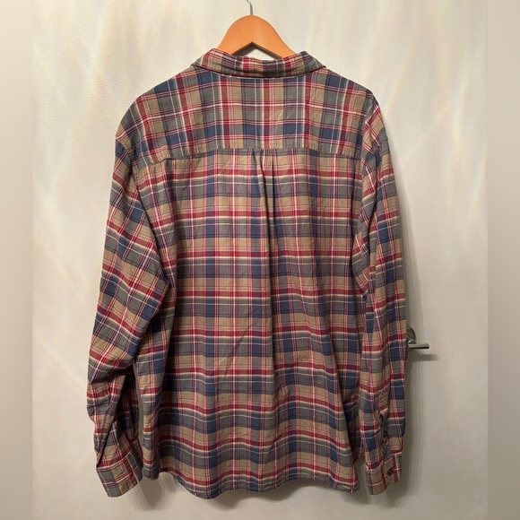 Woolrich Men’s Plaid Long Sleeves Button Down Shirt XXL - Picture 2 of 6